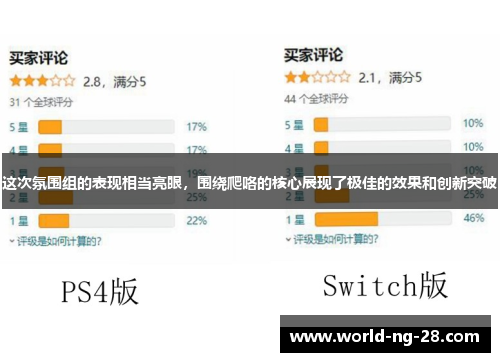 这次氛围组的表现相当亮眼，围绕爬咯的核心展现了极佳的效果和创新突破