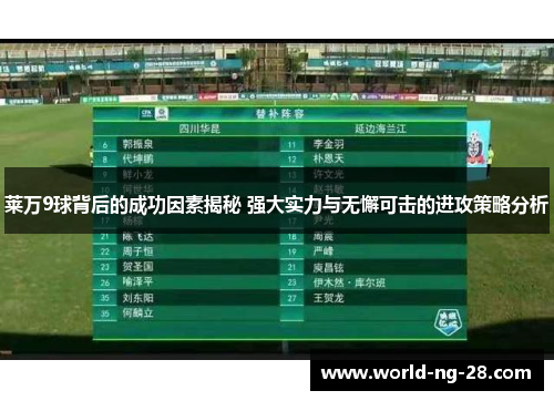 莱万9球背后的成功因素揭秘 强大实力与无懈可击的进攻策略分析 莱万9球背后的成功因素揭秘 强大实力与无懈可击的进攻策略分析